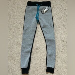 NEW WITH TAG Black and Grey Sweatpants Size Small